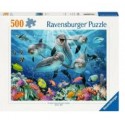 Puzzle Ravensburger 500 piezas - Delfines