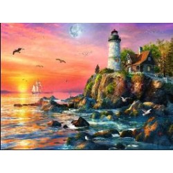 Puzzle Ravensburger 500 piezas - Faro