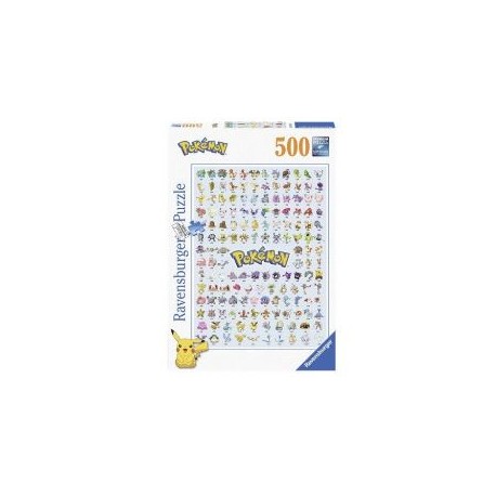 Puzzle Ravensburger 500 piezas - Pokemon