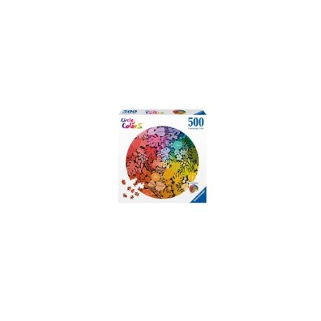 Puzzle Circular Ravensburger 500 piezas - Hojas