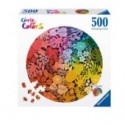 Puzzle Circular Ravensburger 500 piezas - Hojas