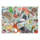 Puzzle Ravensburger Visitantes del Jardín de 500 Piezas