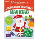 Mindfulness con Pegatinas Numeradas - Navidad