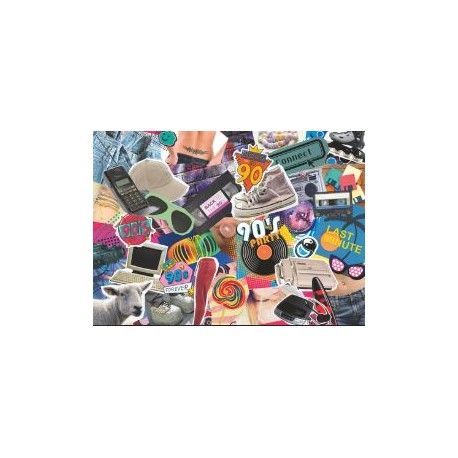 Puzzle Ravensburger 1000 piezas - Los '90