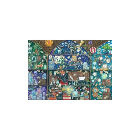 Puzzle Ravensburger 1000 piezas - Estantería de Curiosidades