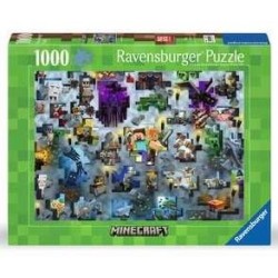 Puzzle Ravensburger 1000 piezas - Minecraft