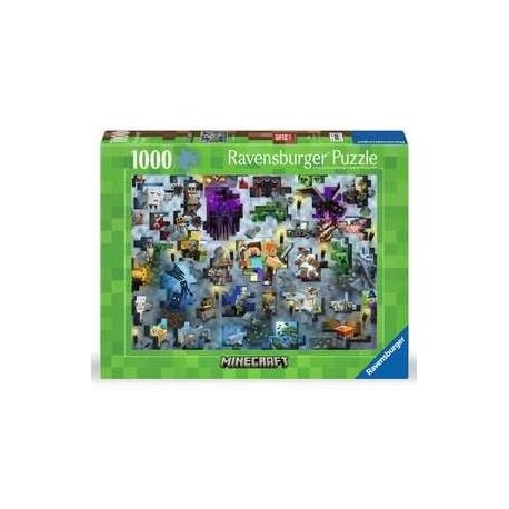 Puzzle Ravensburger 1000 piezas - Minecraft