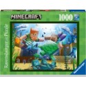 Puzzle Ravensburger 1000 piezas - Minecraft Agua