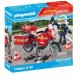 Playmobil 71466 - Action Heroes: Moto de Bomberos