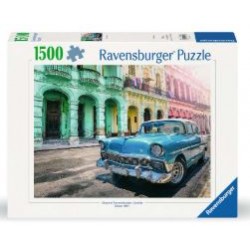 PuzzleRavensburger 1500 piezas- Coche Azul