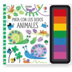Usborne. Pinta con los Dedos Animales