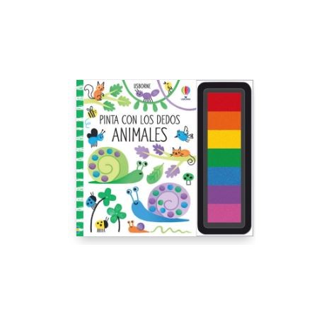 Usborne. Pinta con los Dedos Animales
