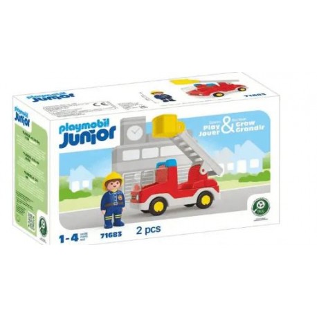 Playmobil Junior: camión de bombero