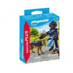 FIGURA POLICIA C/PERRO