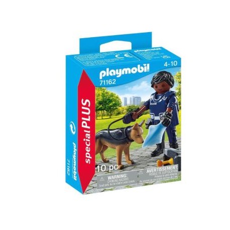 FIGURA POLICIA C/PERRO