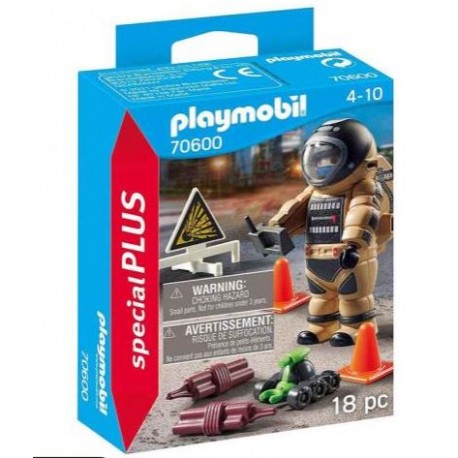 PLAYMOBIL POLICIA OPERACIONES ESPECIALES 70600