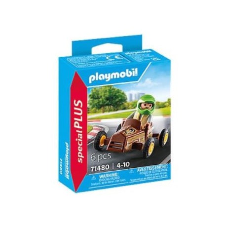 FIGURA NIÑO CON KART 6PZ