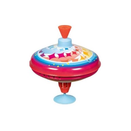 Goki peonza de metal cielo estrellado con luz - juguete clásico