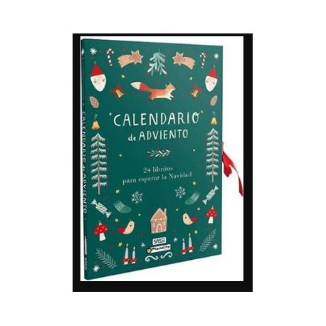CALENDARIO DE ADVIENTO 24 LIBRITOS PARA ESPERAR LA NAVIDAD