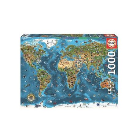 PUZZLE MARAVILLAS DEL MUNDO F 1000PZ