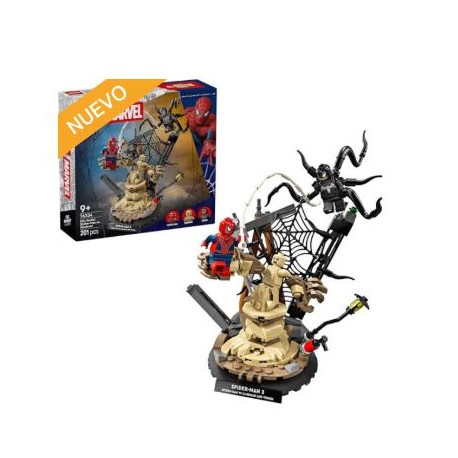 SPIDERMAN VS SANDMAN LEGO MARVEL