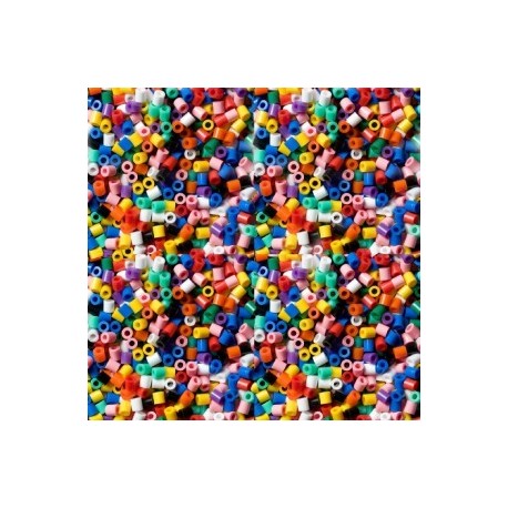 Hama beads Mini Mix 48 colores. Mil piezas