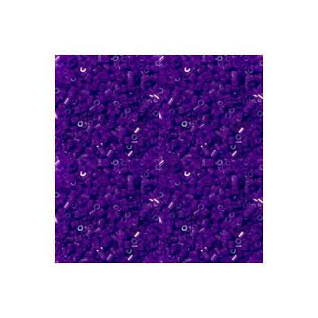 Hama beads mini violeta traslúcido 501-24