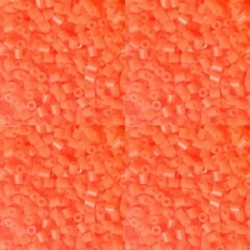 Hama beads Mini naranja fluorescente