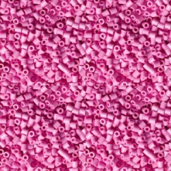 Hama beads Mini rosa pastel
