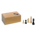 Fichas de ajedrez madera