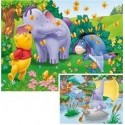 Puzzle Ravensburguer de 2 x 20 piezas. Encuentro en Heffalumps. Winnie the Pooh