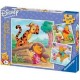 Puzzle Ravensburguer de 3 x 49 piezas. Winnie y Cochinillo