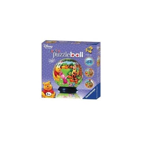 Puzzle Ravensburguer de 96 piezas. Puzzle ball junior. Winnie the Pooh