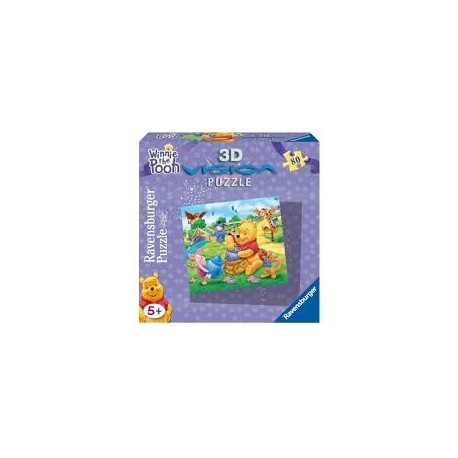 Puzzle Ravensburguer 3D de 80 piezas. Winnie the Pooh