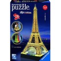 Puzzle Ravensburger 3D Torre Eiffel. Night Edition