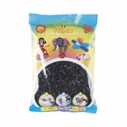 Hama beads Midi negro 3000