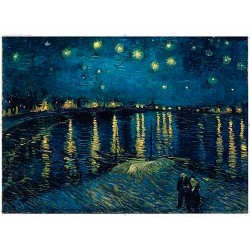 Puzzle Ravensburger de 1000 piezas Noche estrellada. Van Gogh