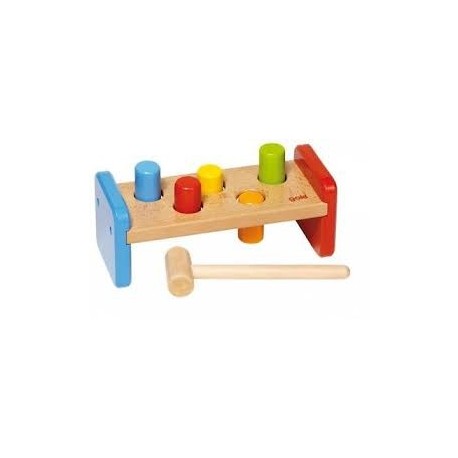 Banco de martillo de colores