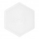 Hama beads Midi Placa hexagonal 276