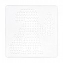 Hama beads Midi Placa Papá Noel