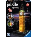 Puzzle Ravensburger 3D Big Ben. Night Edition