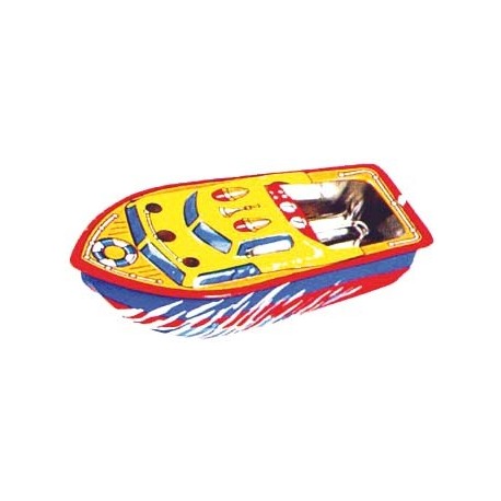 Canoa Pop Pop de hojalata 