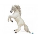 Figura Caballo alzado blanco