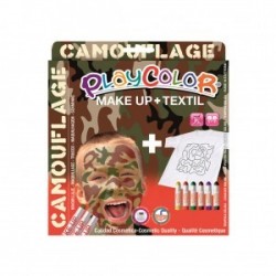 Pack Make Up + Textil Camuflaje
