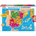 Puzzle Educa de 150 piezas Provincias de España