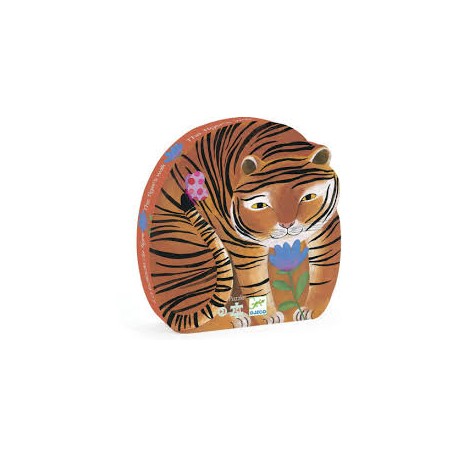 Puzzle Silueta El paseo del tigre