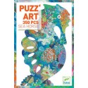 Puzzle Art 350 piezas Caballito de mar