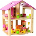 Casita de muñecas de madera