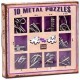 Caja puzzles metal. Azul