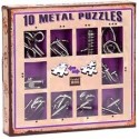 Caja puzzles metal. Morado